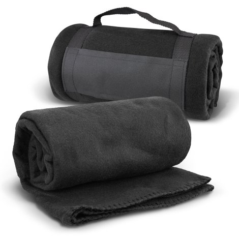 Glasgow Fleece Blanket with Strap - Image 8
