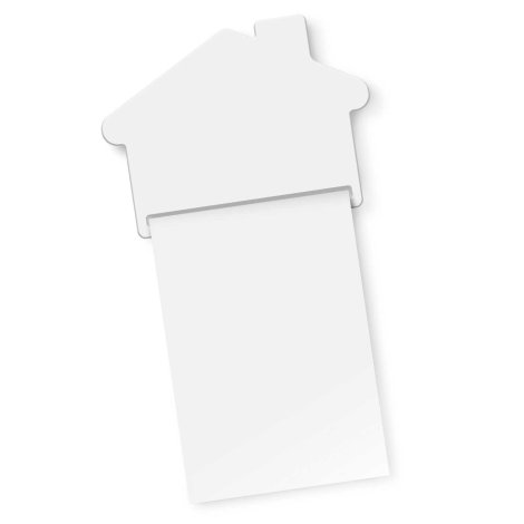 Magnetic House Memo Pad A7 - Full Colour - Image 2