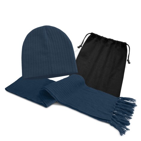 Nebraska Scarf and Beanie Set - Image 3