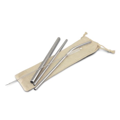 Stainless Steel Straw Set - Image 3