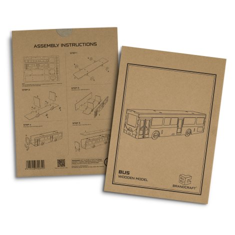 BRANDCRAFT Bus Wooden Model - Image 5