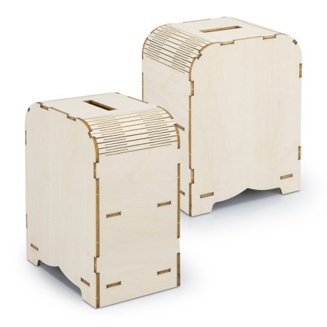 BRANDCRAFT Money Box Wooden Model - Image 3