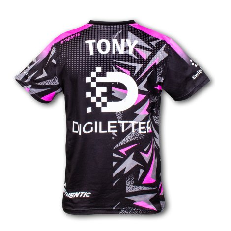 Custom Mens Sports V-Neck T- Shirt - Image 3