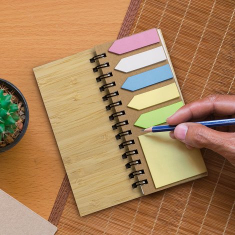 Bamboo Sticky Note Wallet - Image 6