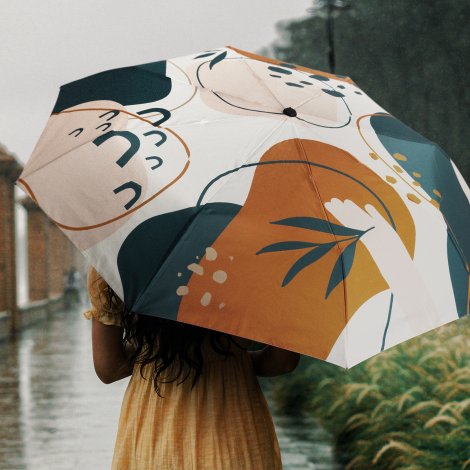 Full Colour Compact Umbrella - Image 6