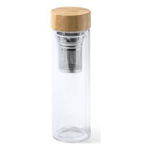 Sage glass bottle