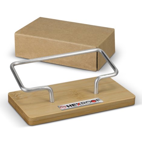 Bamboo Business Card Stand - Image 2