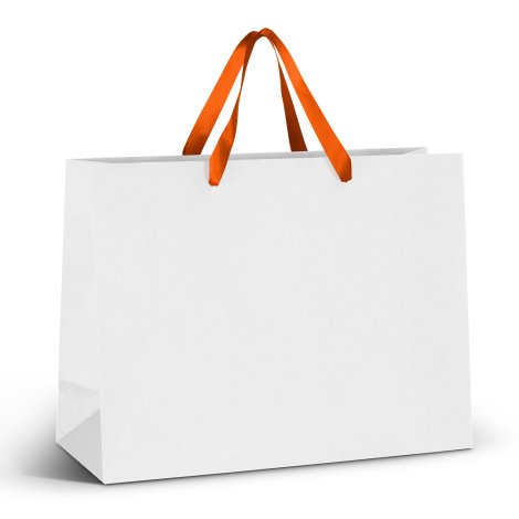 Extra Large Ribbon Handle Paper Bag - Full Colour - Image 2