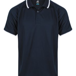 Double Bay Mens Polos Runout - N1322