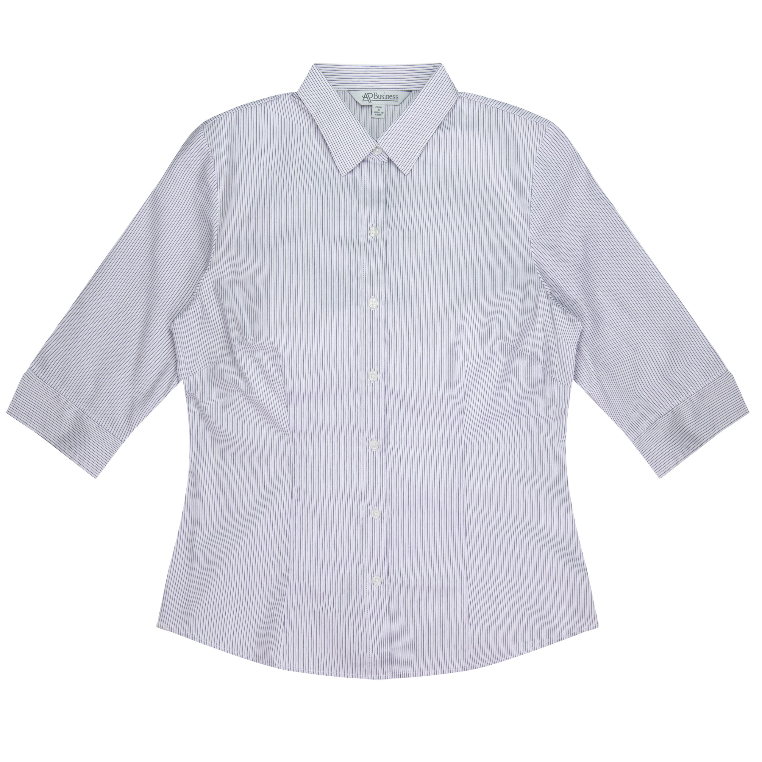 Henley Lady Shirt 3/4 Sleeve Runout - N2900t - Image 4