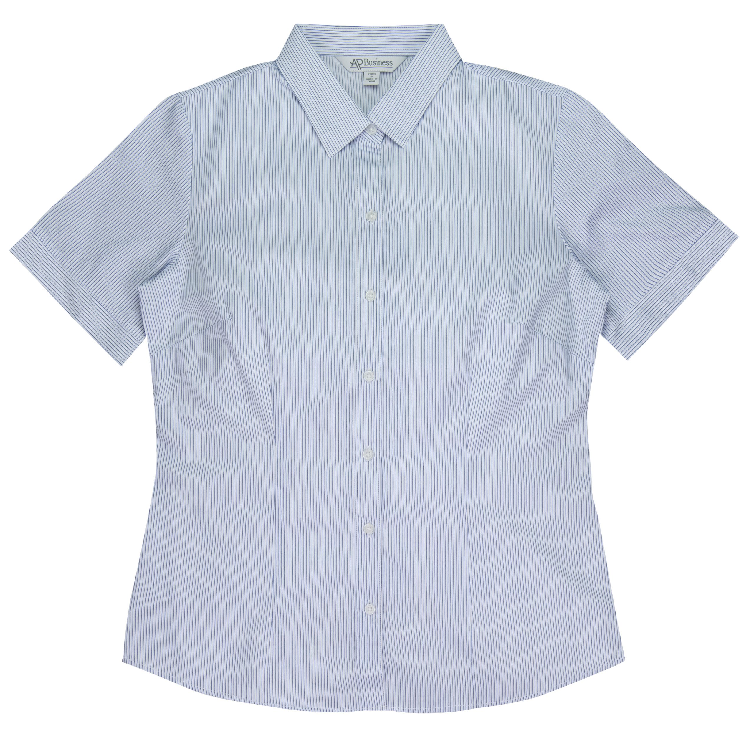 Henley Lady Shirt Short Sleeve Runout - N2900s