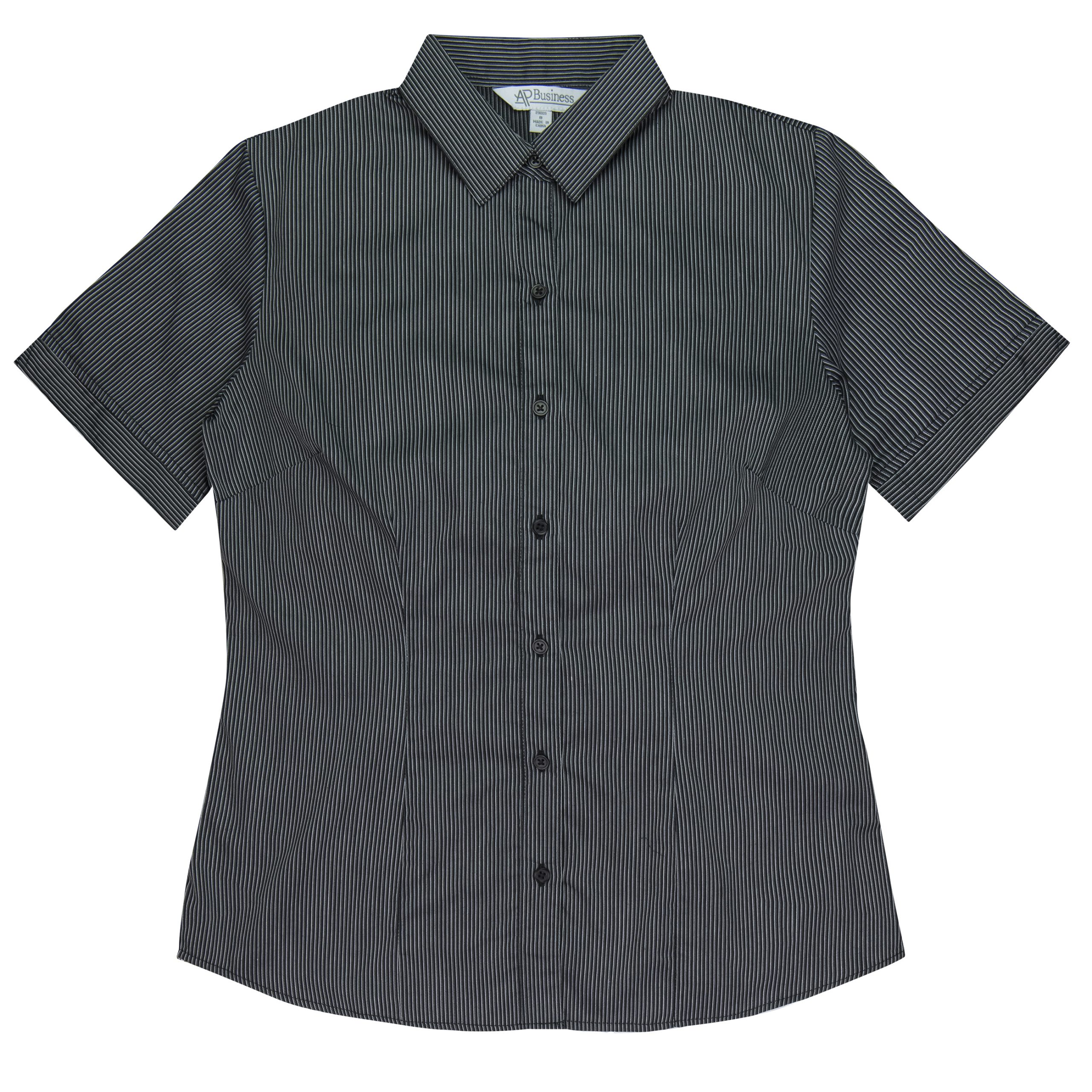 Henley Lady Shirt Short Sleeve Runout - N2900s - Image 6