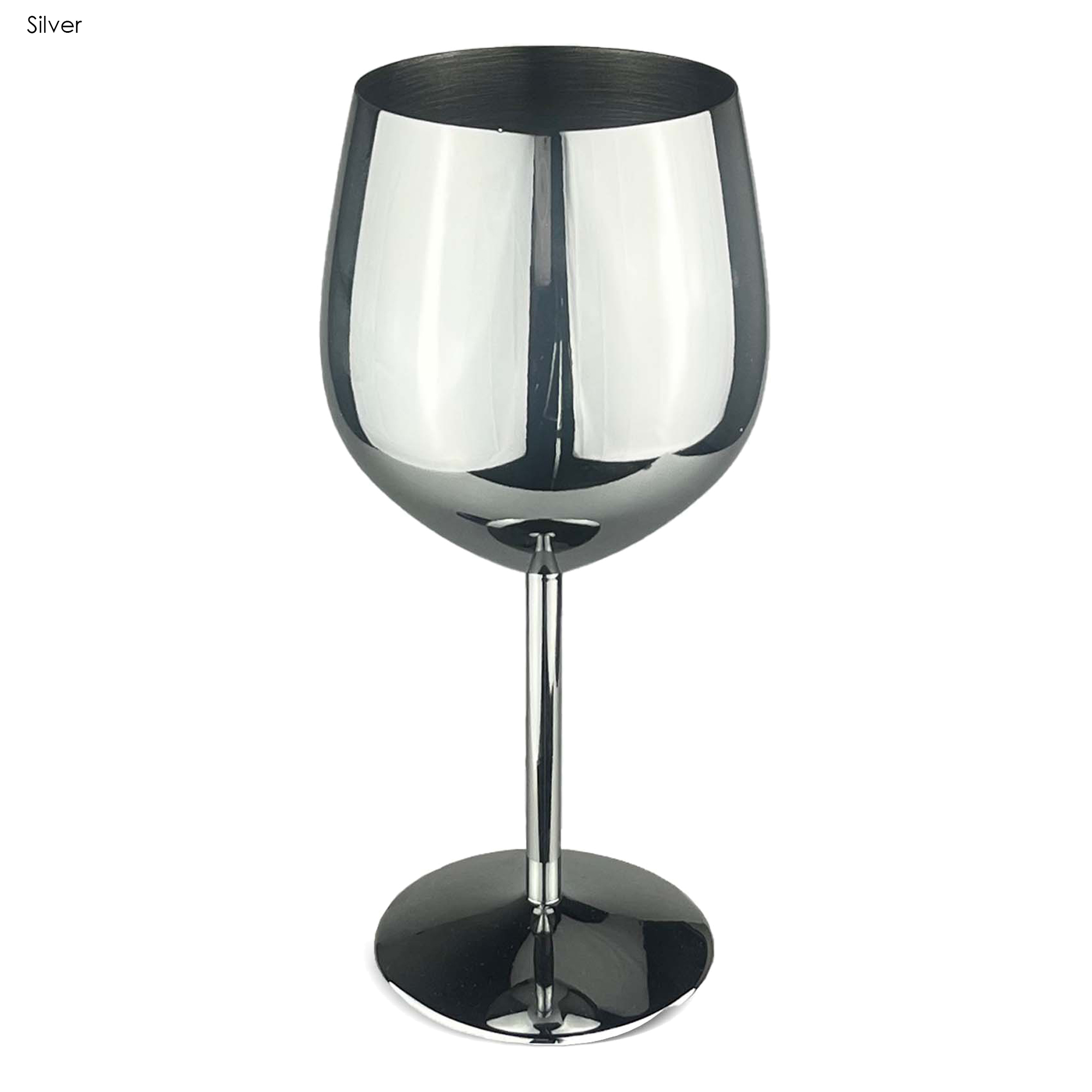 Bella Stainless Steel Wine Glass - Image 4