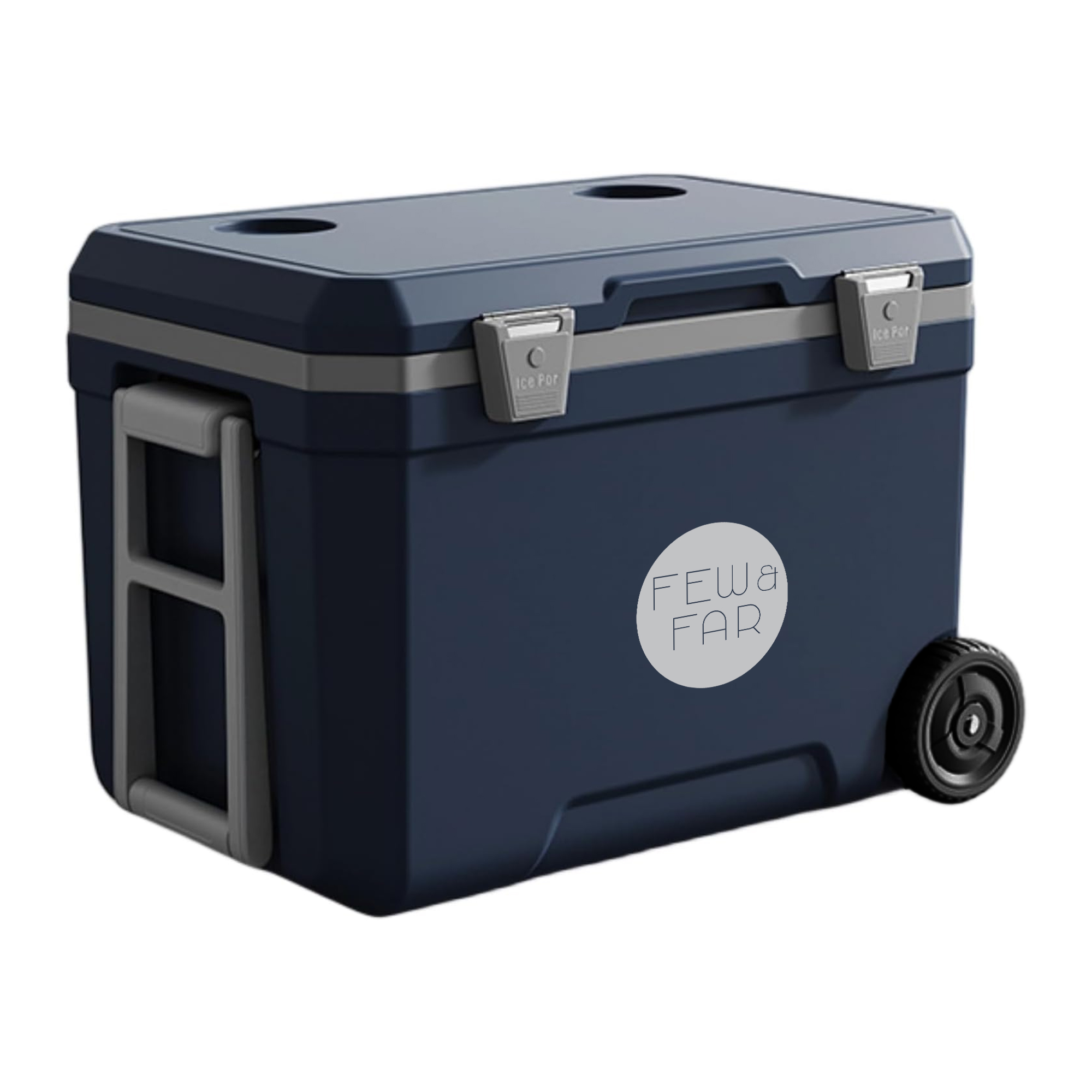 Prescott Rolling Cooler Box 45L - Image 5