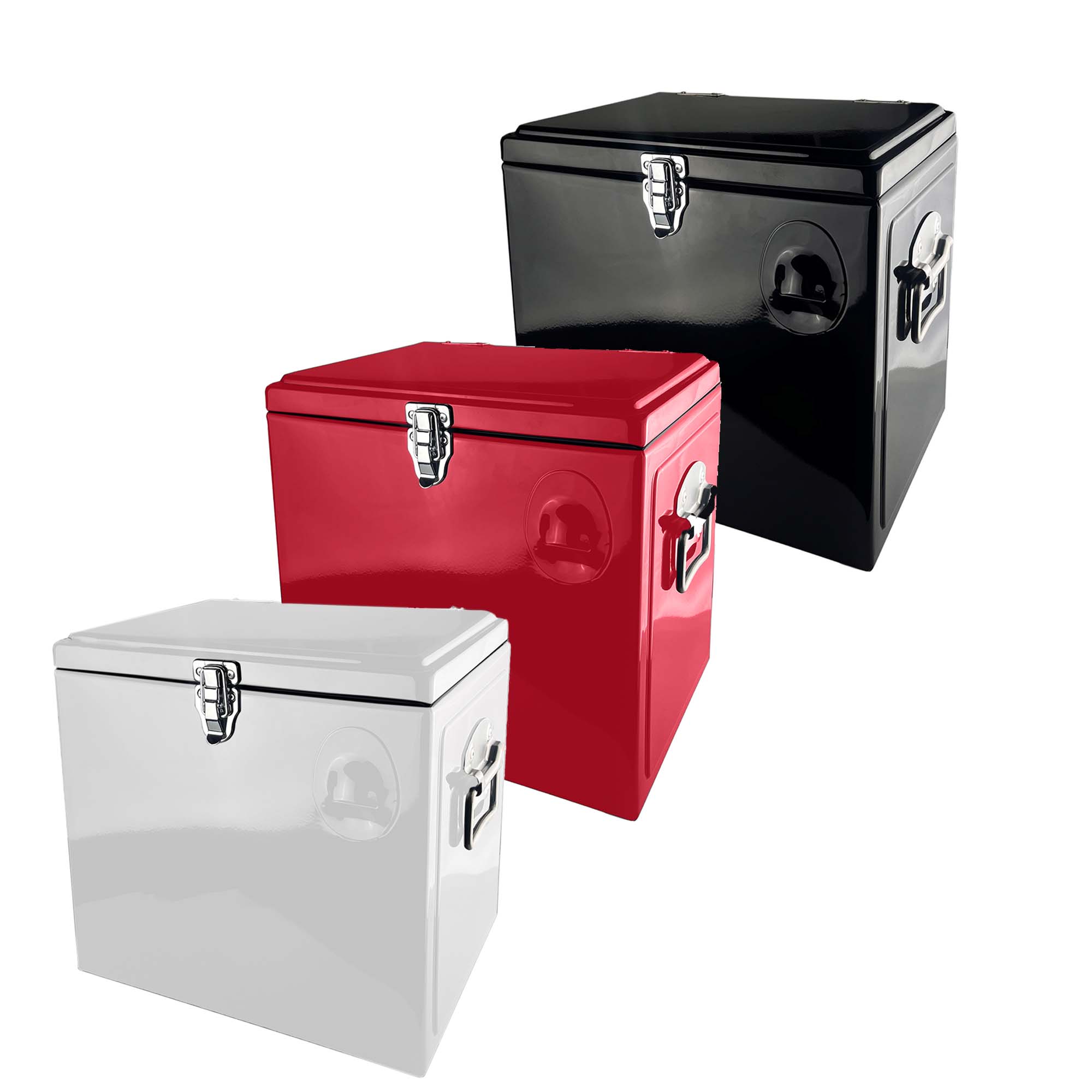 Naples Metal Ice Cooler Box 15L - Image 2