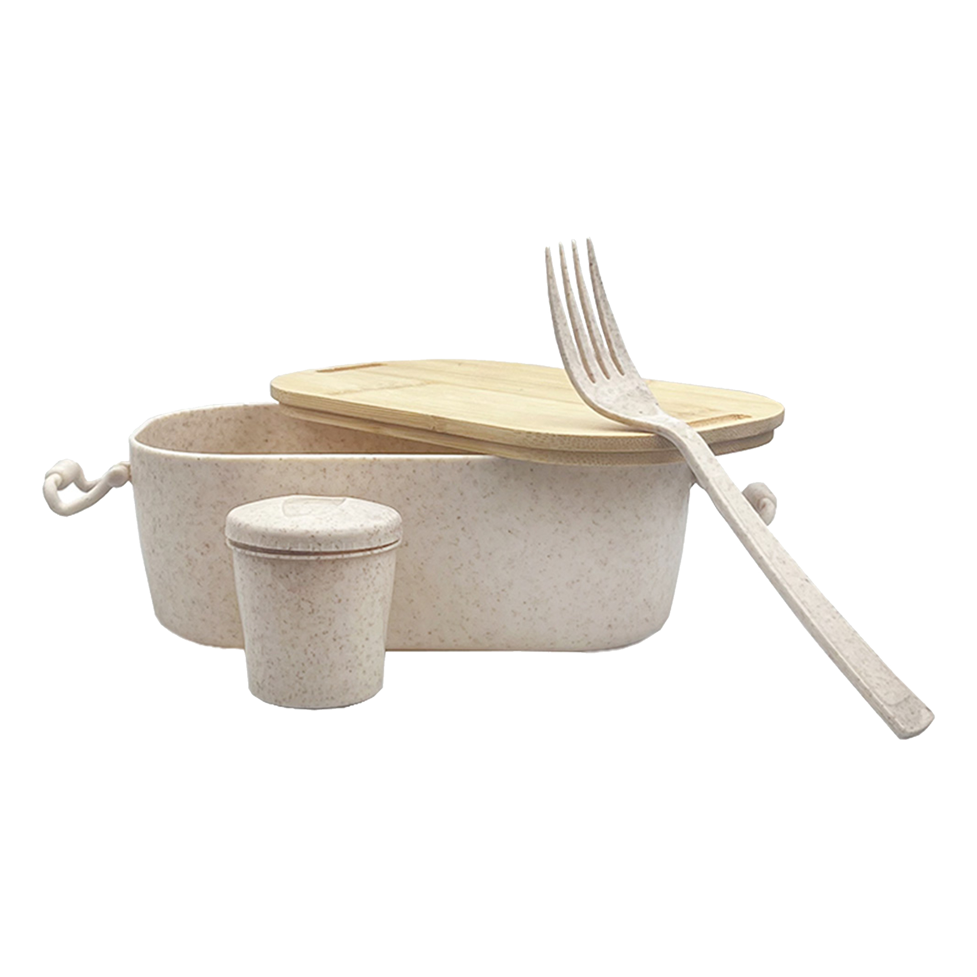 Handy Man Bamboo Lunch Box - Image 4