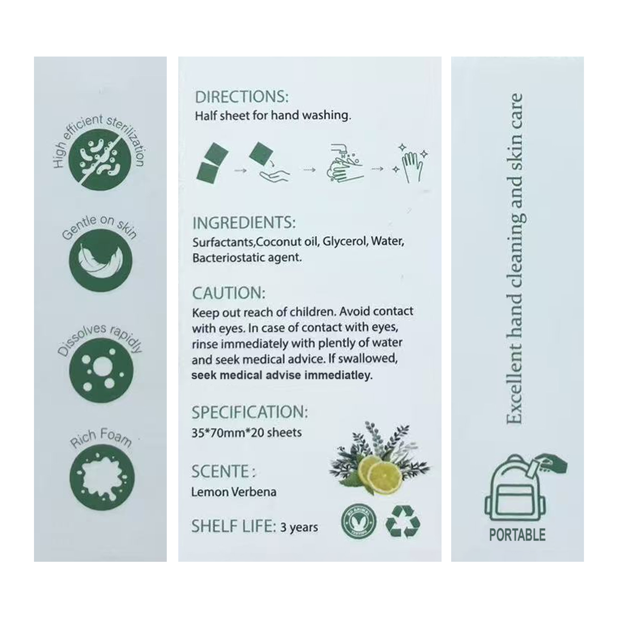 Travel Paper Soap Sheet - Image 6