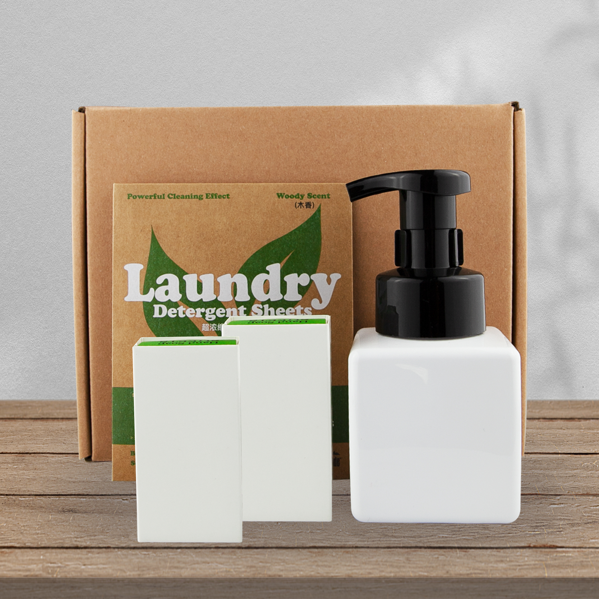 Paper Soap and Bottle Gift Set - Image 2