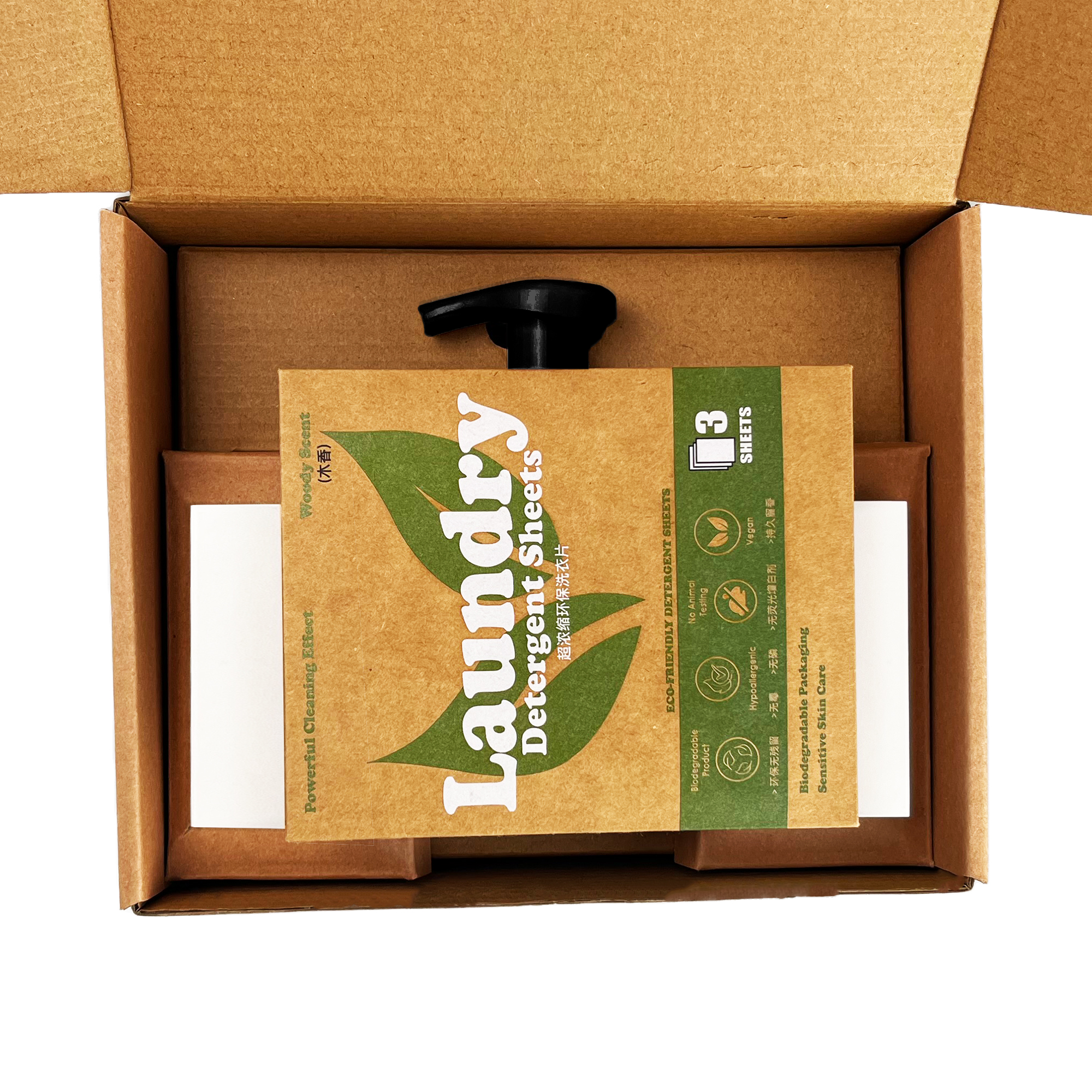 Paper Soap and Bottle Gift Set - Image 7