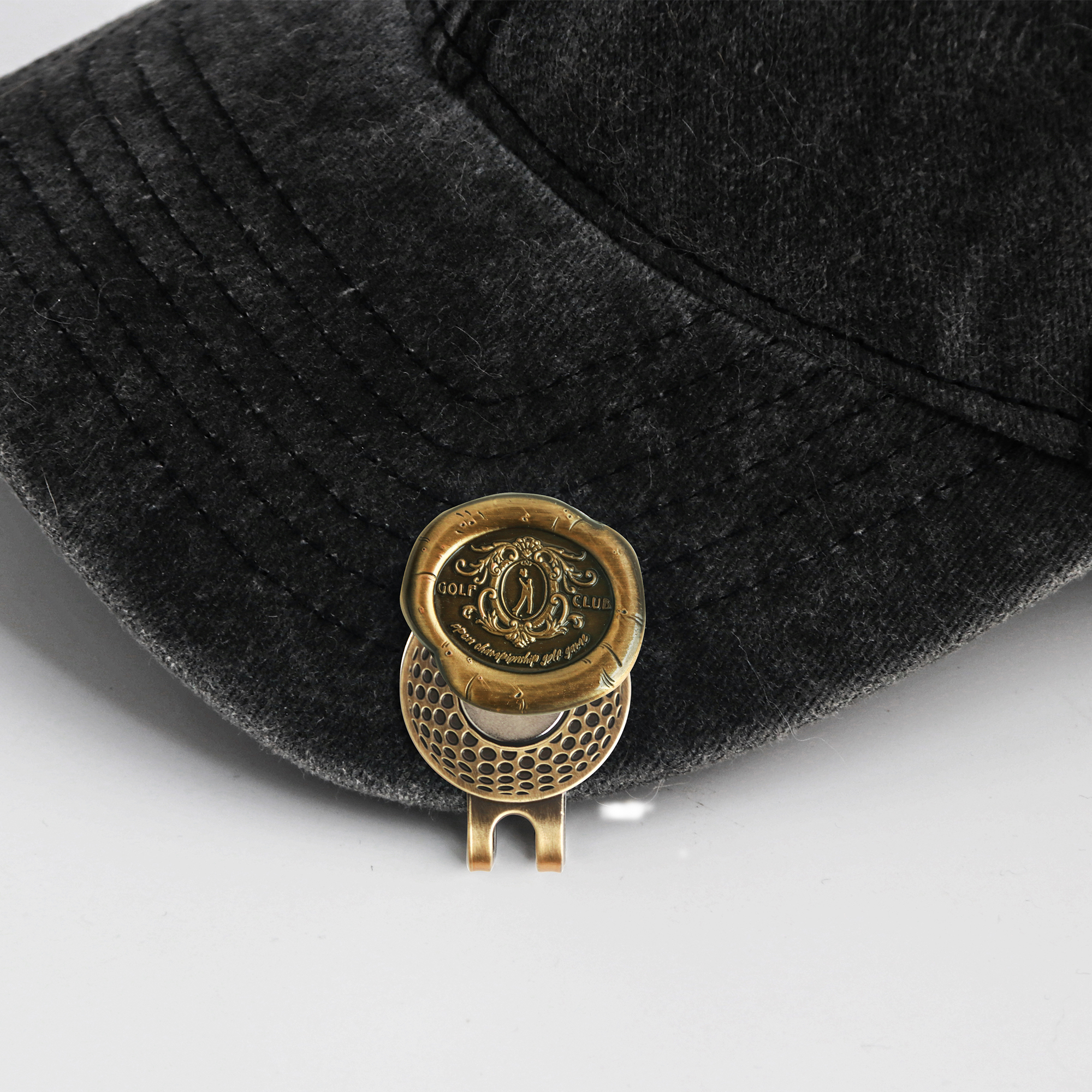 40mm Custom Antique Golf Ball Marker - Image 8
