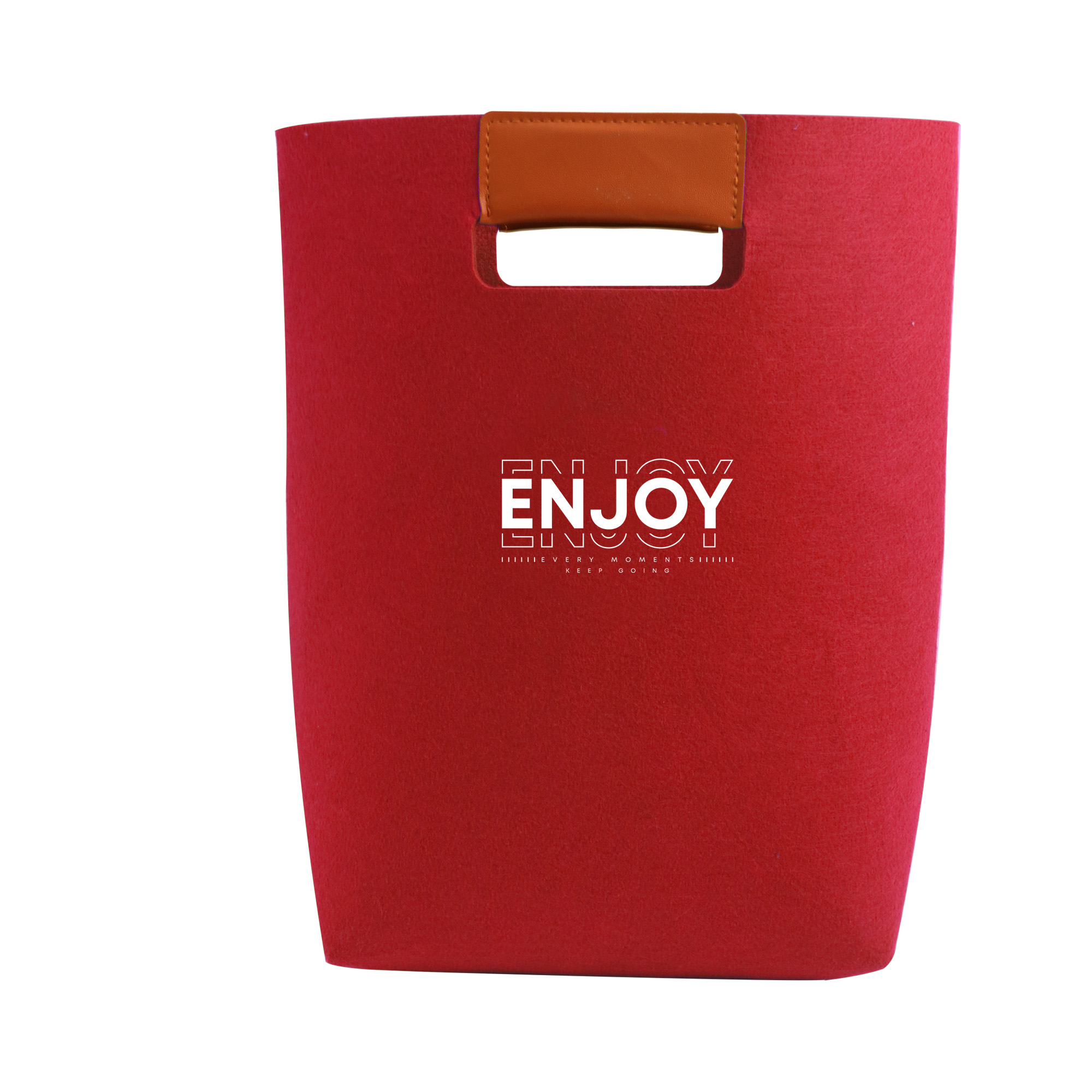 RPET Elegant Felt Carrying Tote Bag - Image 3