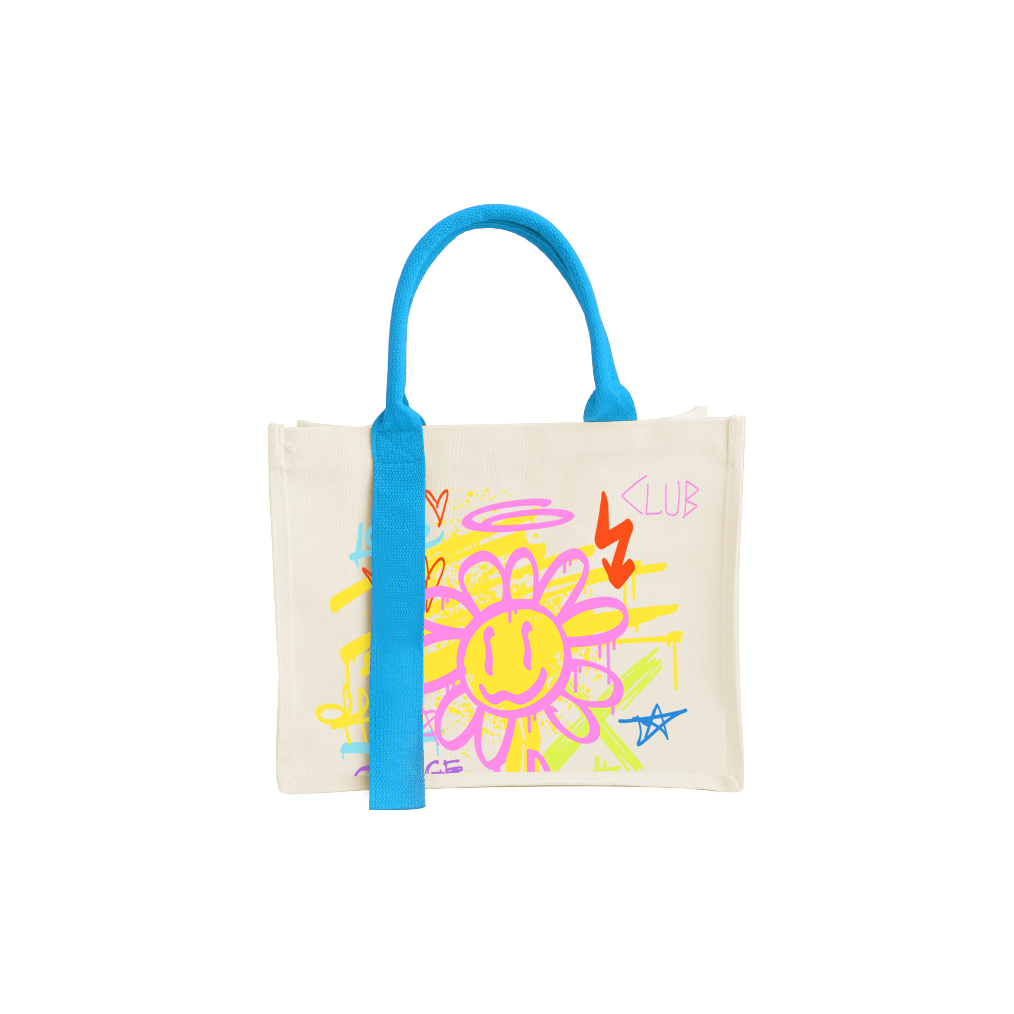 Horizontal Canvas Tote Bag - Image 3