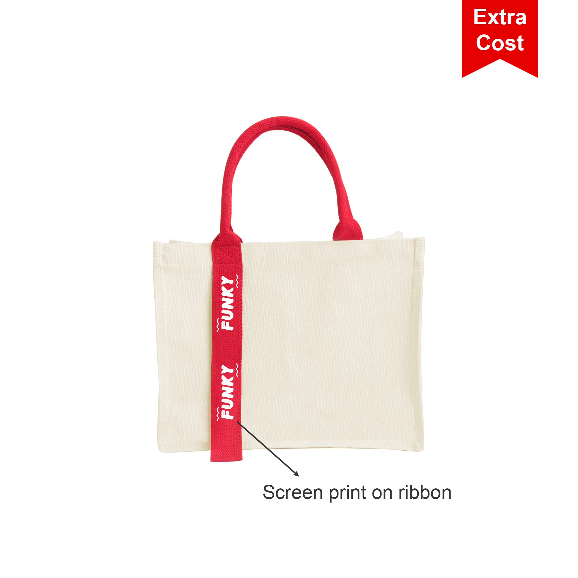 Horizontal Canvas Tote Bag - Image 13