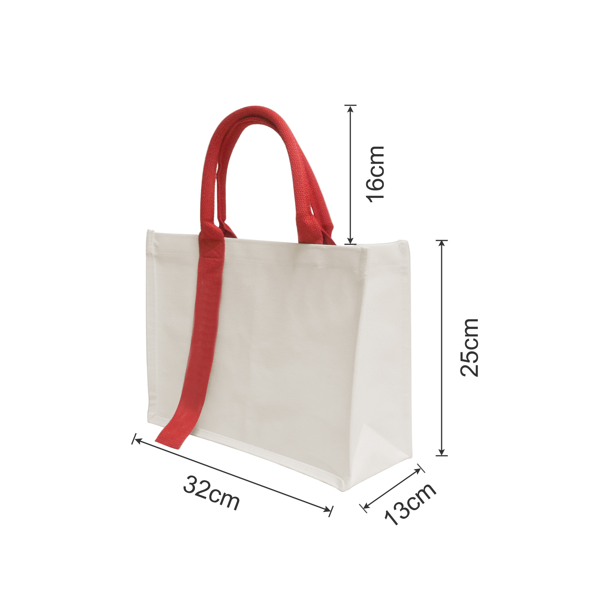 Horizontal Canvas Tote Bag - Image 10