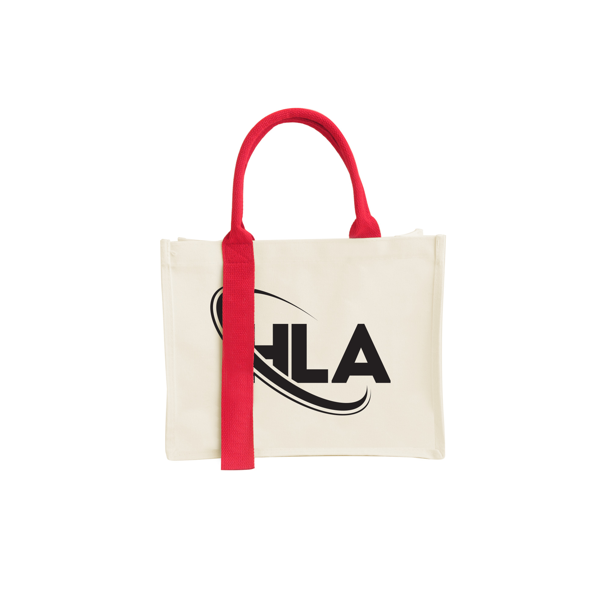 Horizontal Canvas Tote Bag - Image 2