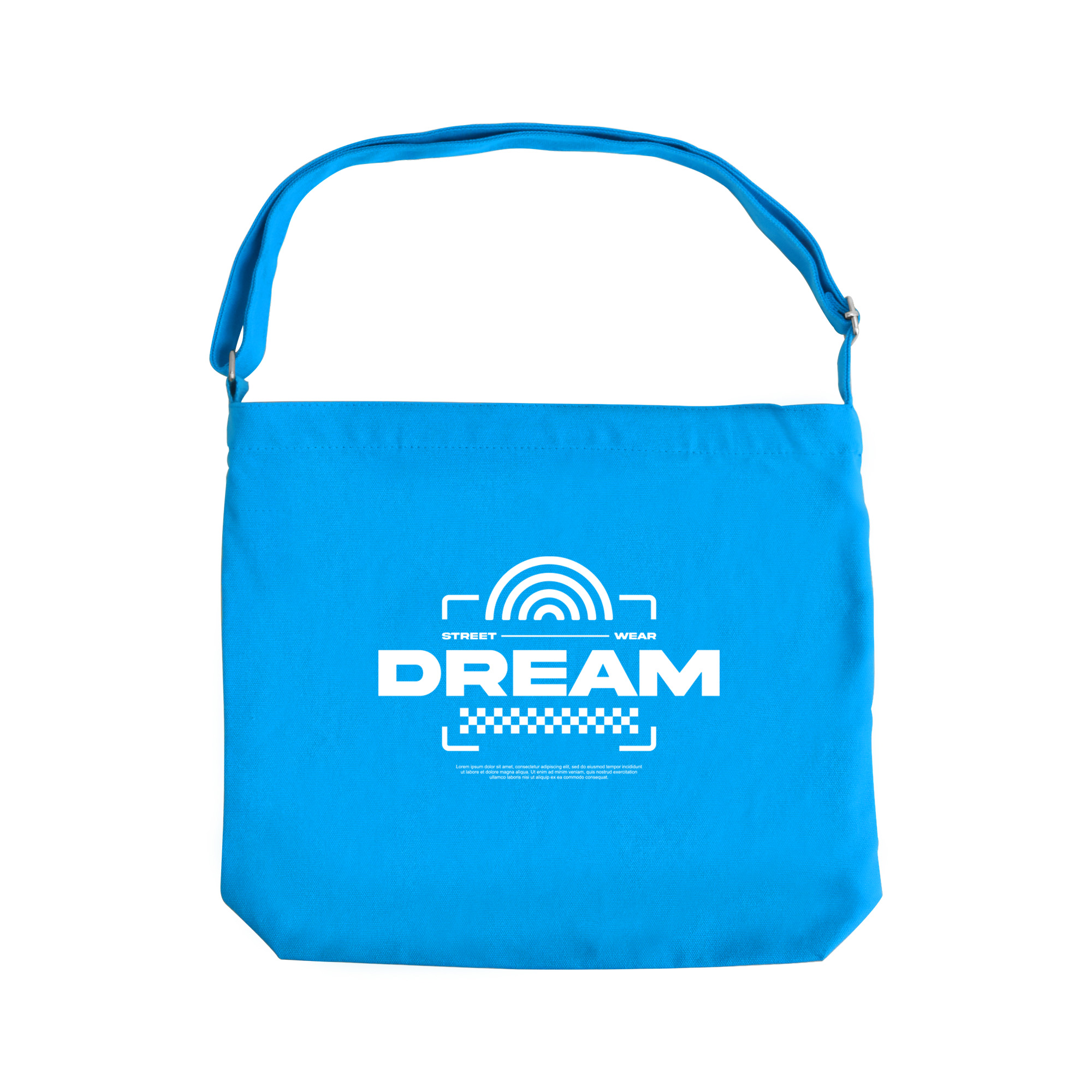 Canvas Tote Bag with Long Strap - Image 2