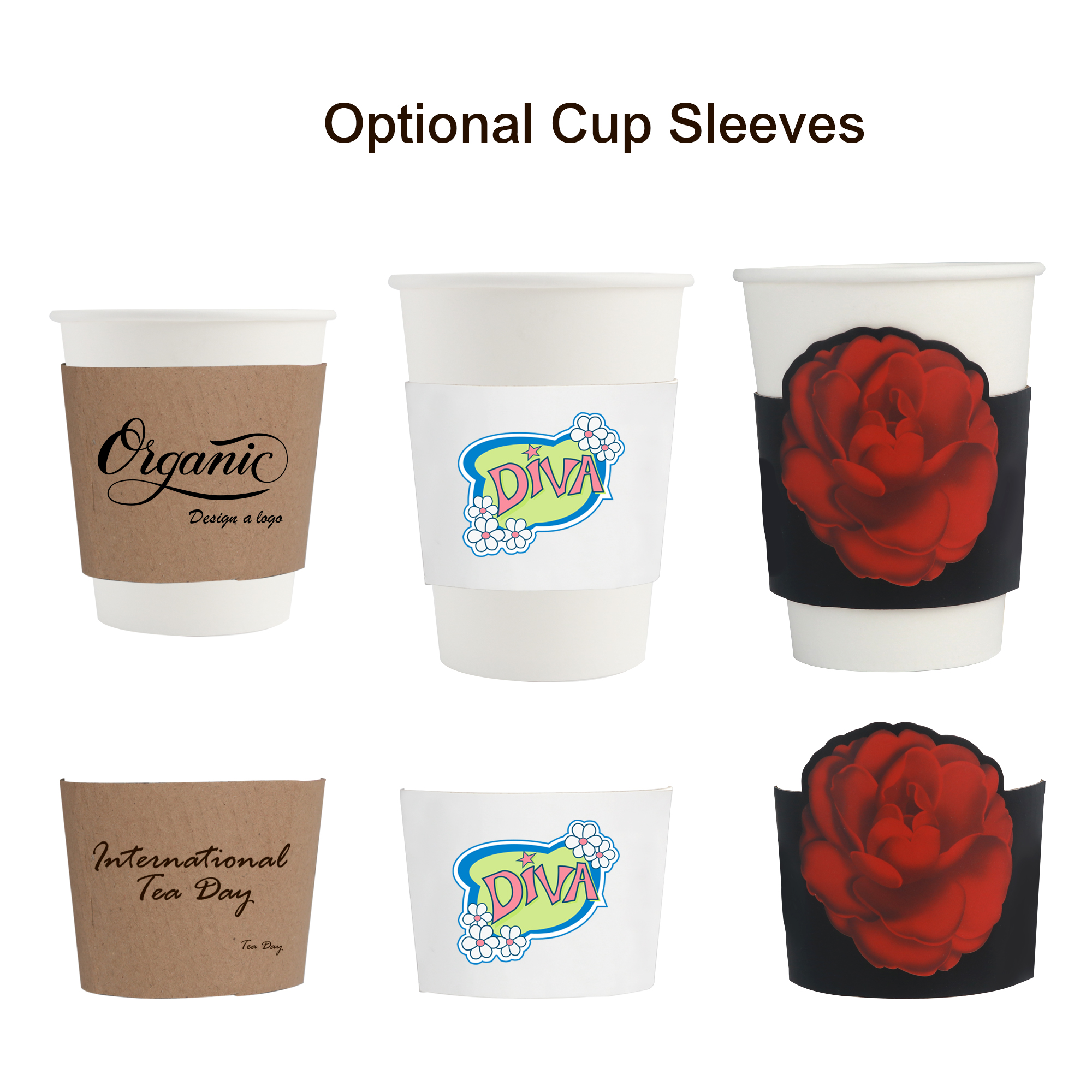 PLA Single Wall Compostable Paper Cups - Image 7