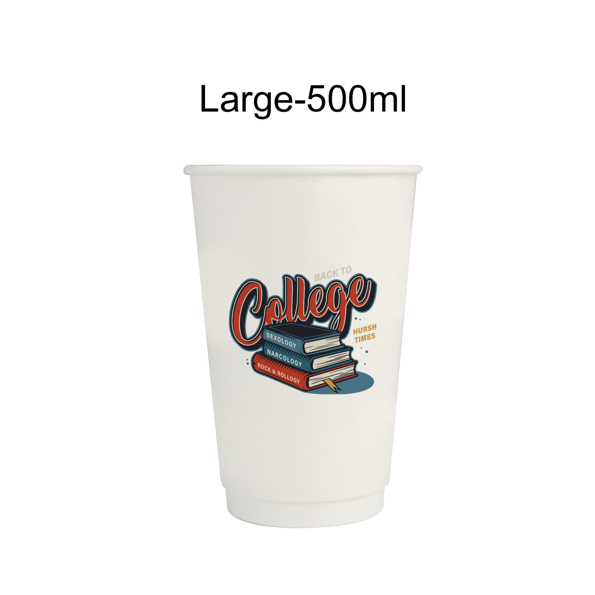 PLA Double Wall Compostable Paper Cups - Image 4