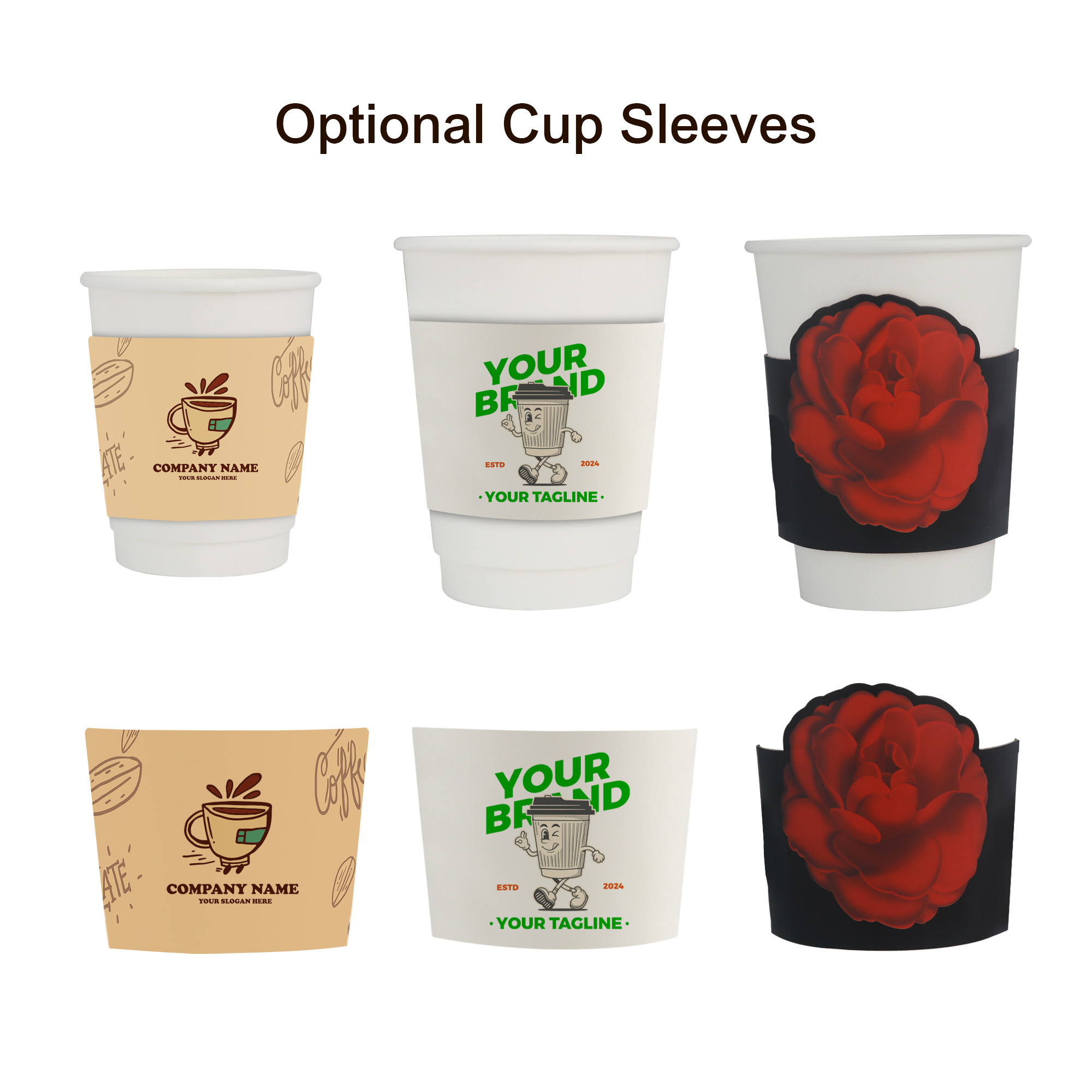 PLA Double Wall Compostable Paper Cups - Image 8
