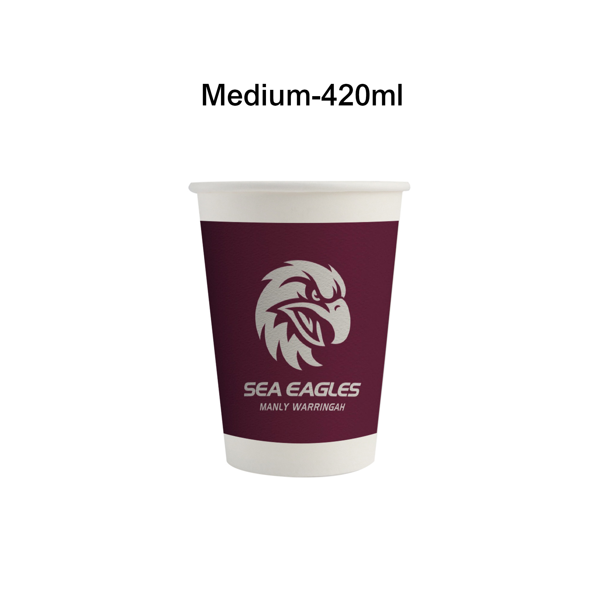 Home Compostable Aqueous Single Wall Paper Cups - Image 3