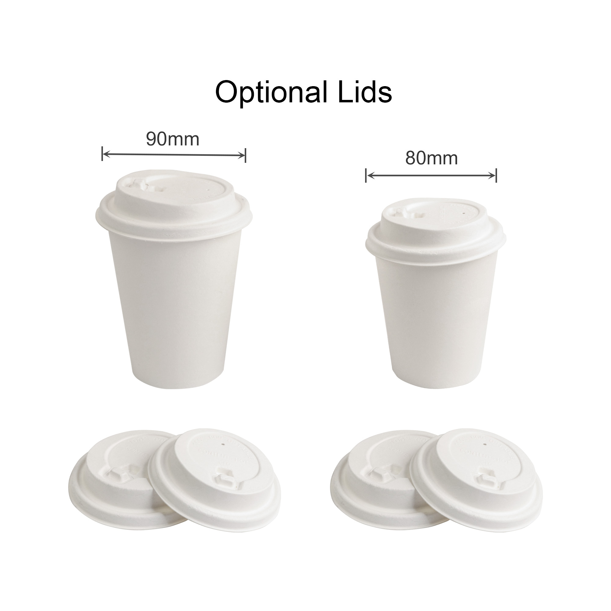 Home Compostable Aqueous Single Wall Paper Cups - Image 6