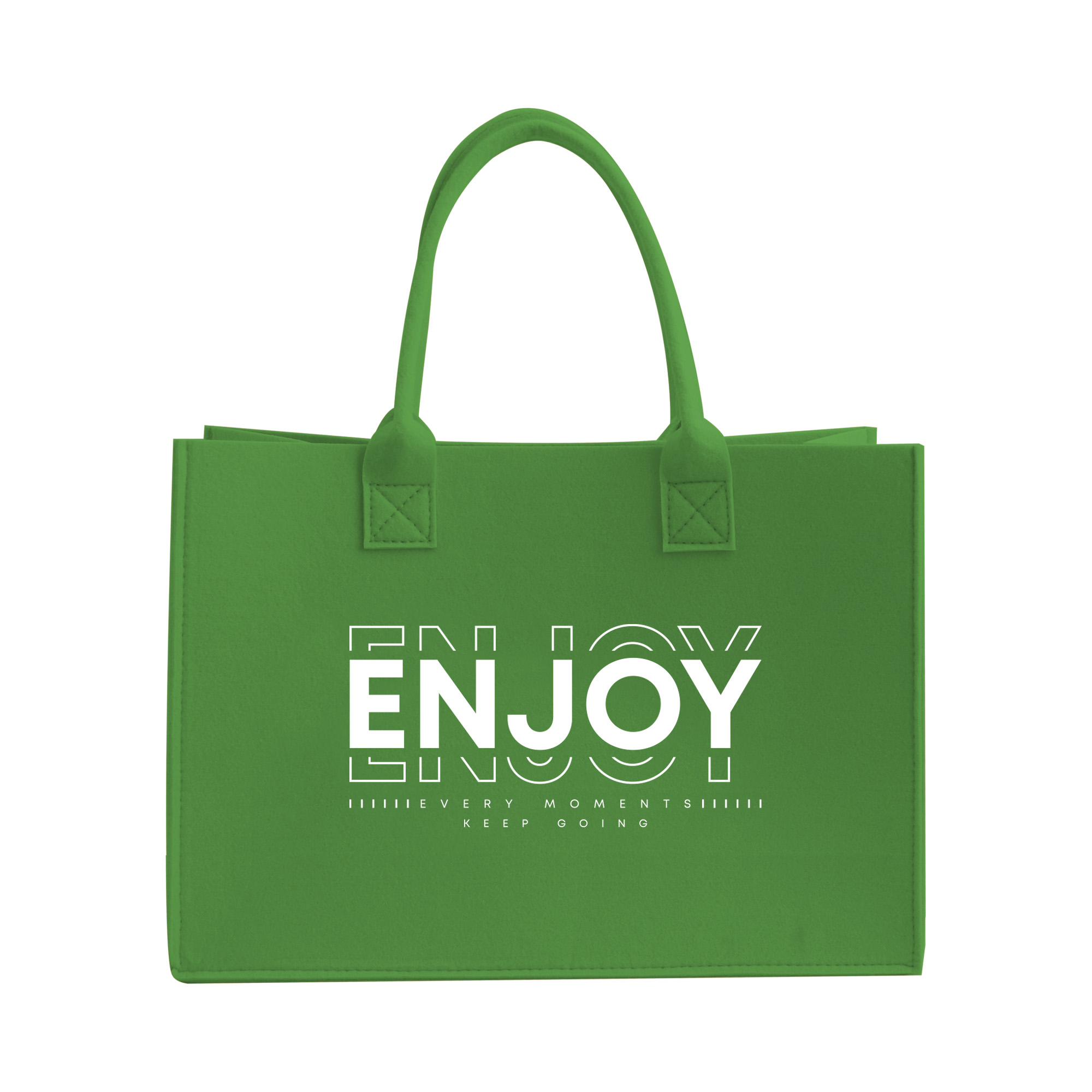 RPET Customizable Felt Tote Bag - Image 3