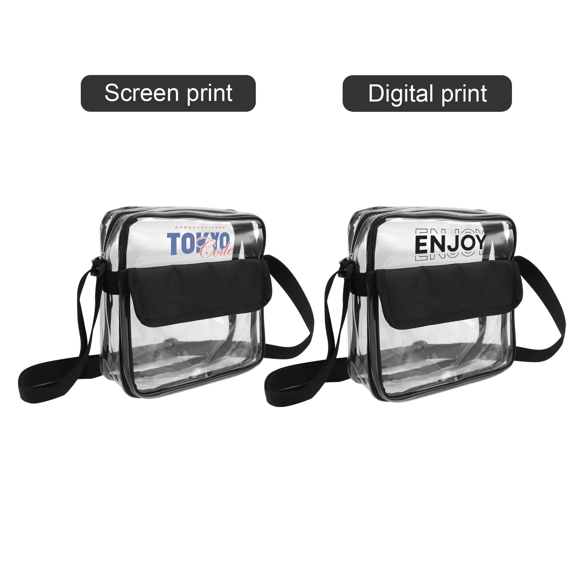 Clear Shoulder Crossbody Bag - Image 4