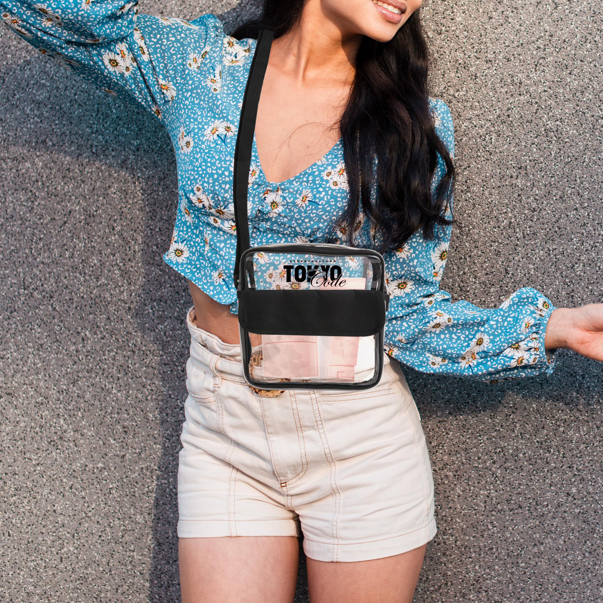 Clear Shoulder Crossbody Bag - Image 6