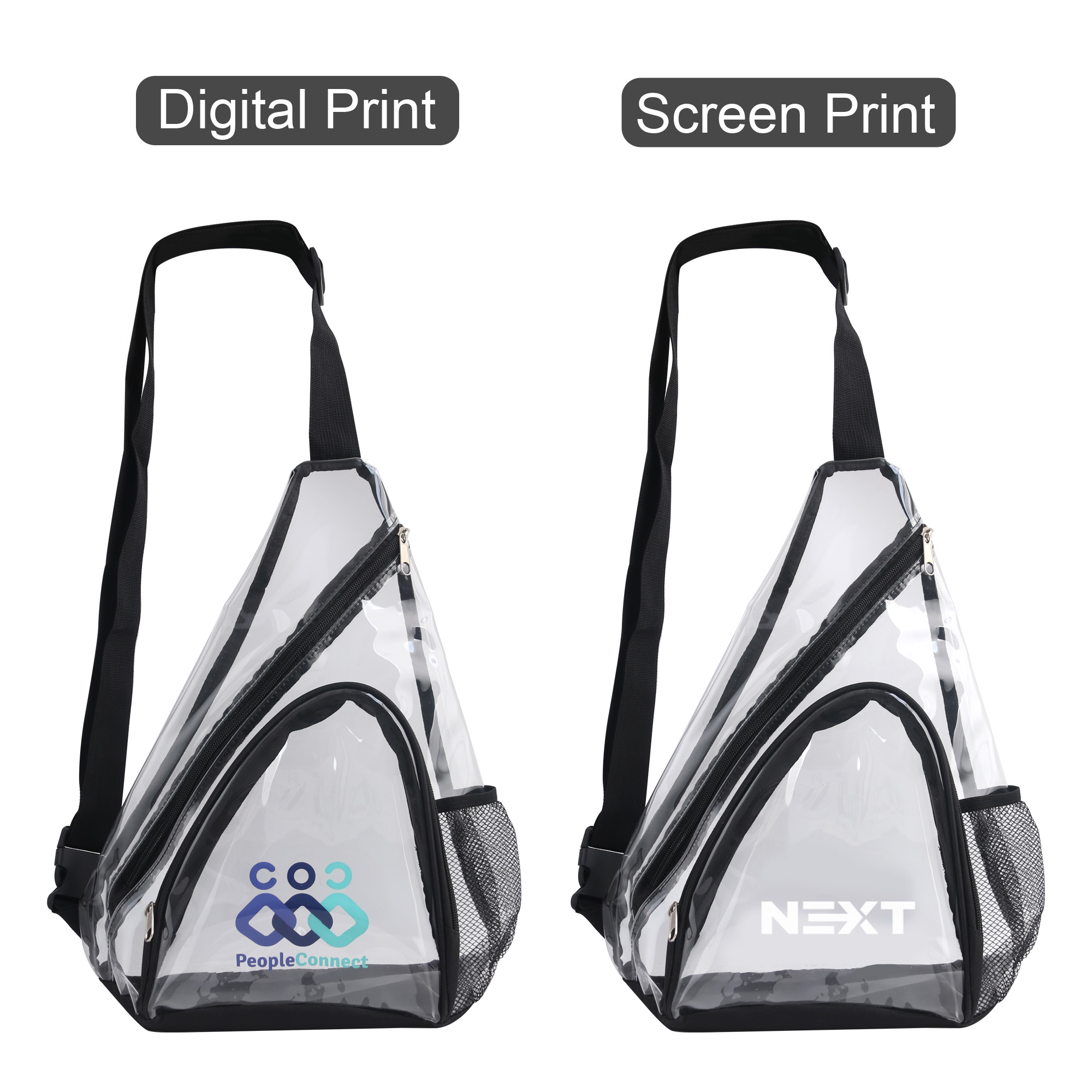 Clear PVC Sling Bag - Image 4