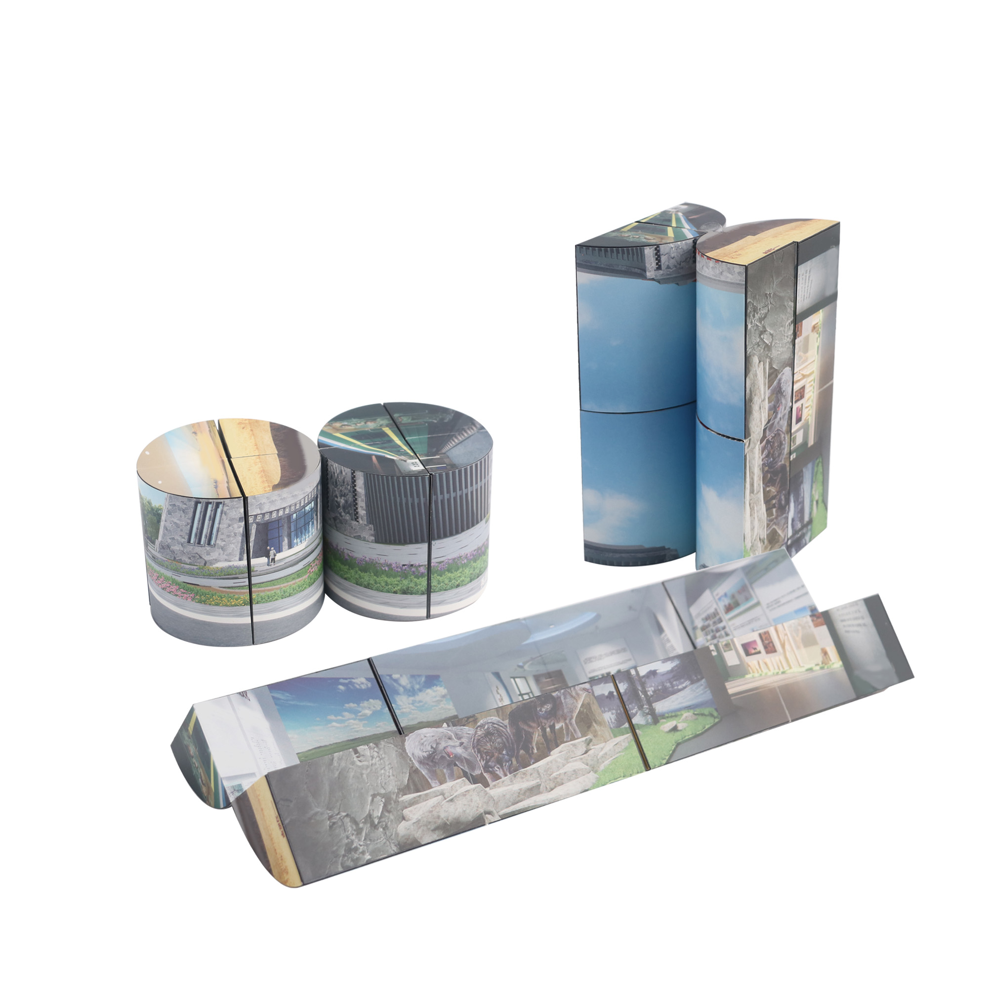 3D Flips Cylinder Magic Cube - Image 4