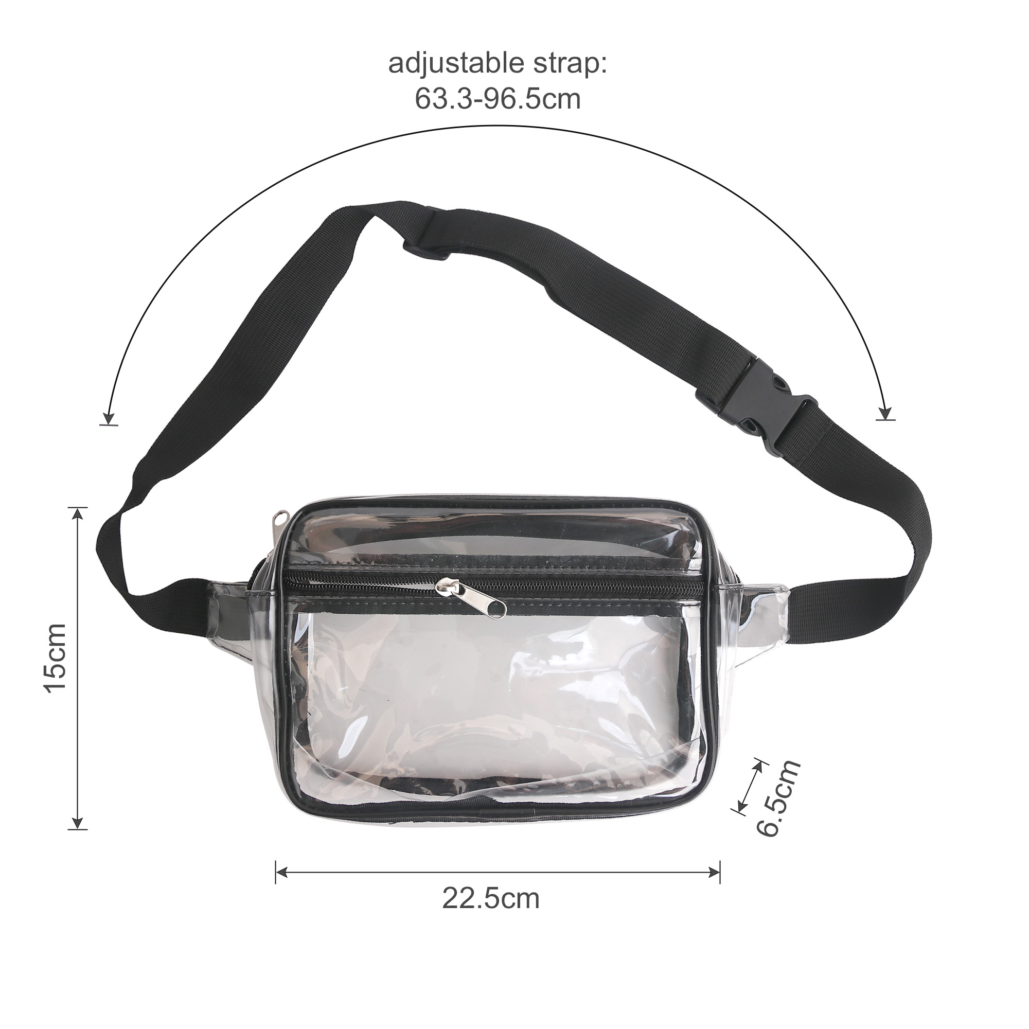 Fashion Clear Fanny Pack - Image 3