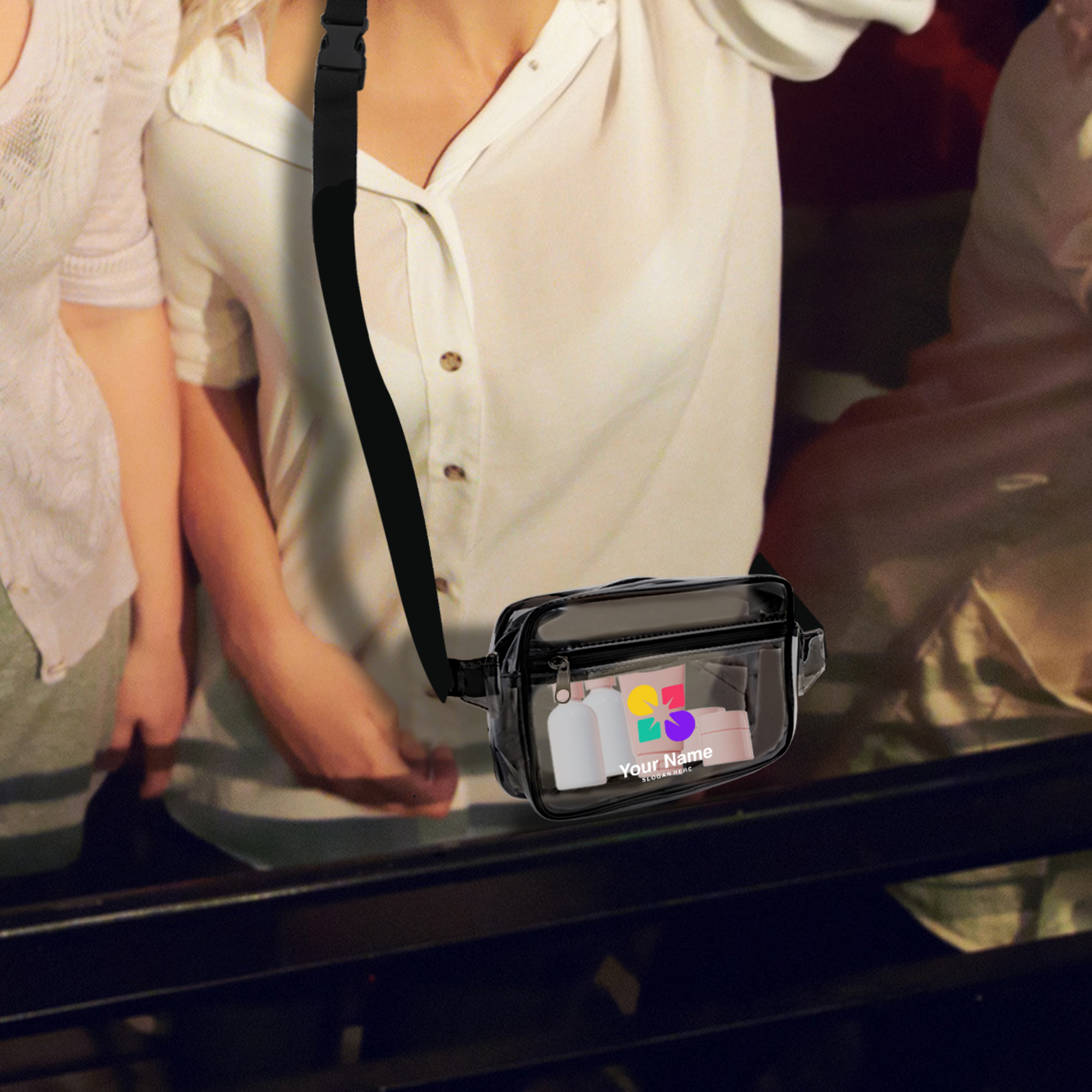 Fashion Clear Fanny Pack - Image 6