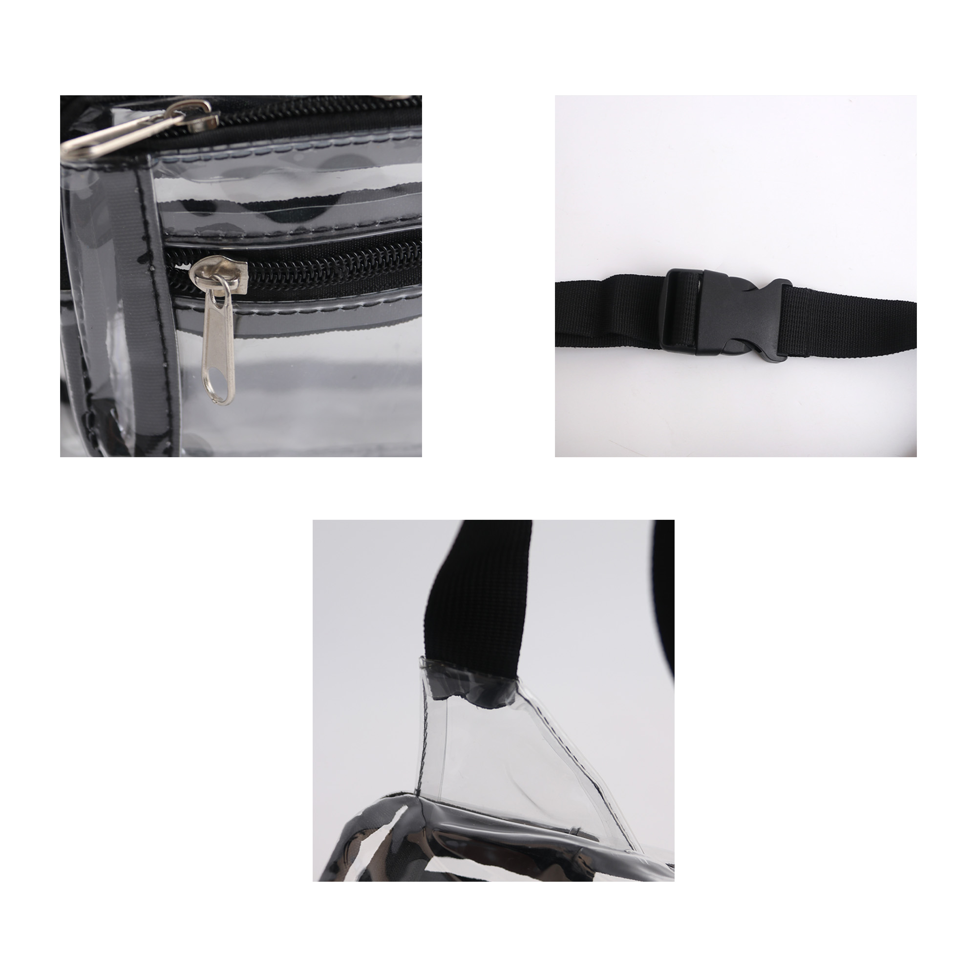 Multi Layer Transparent Waist Bag - Image 5
