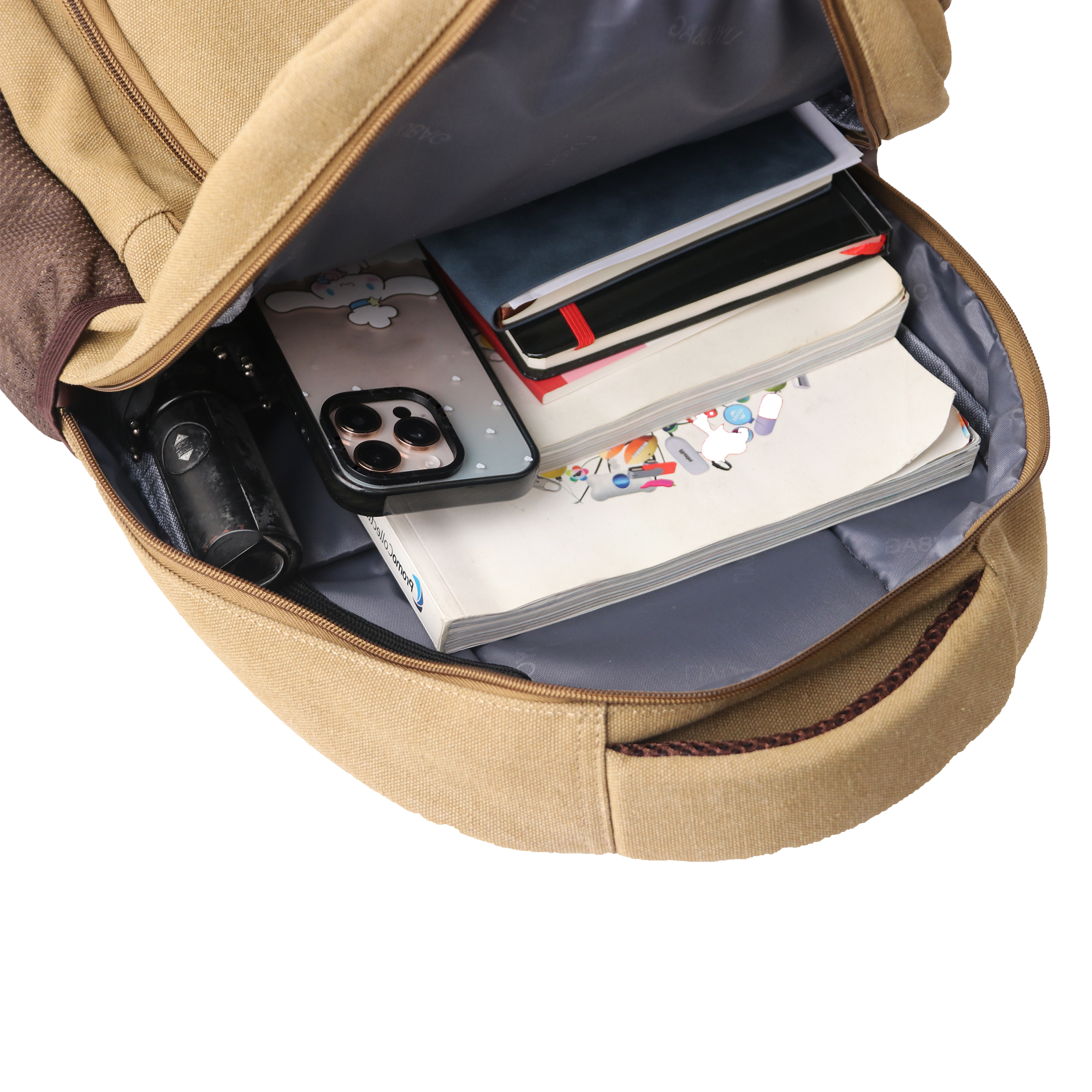 Canvas Laptop Backpack - Image 7