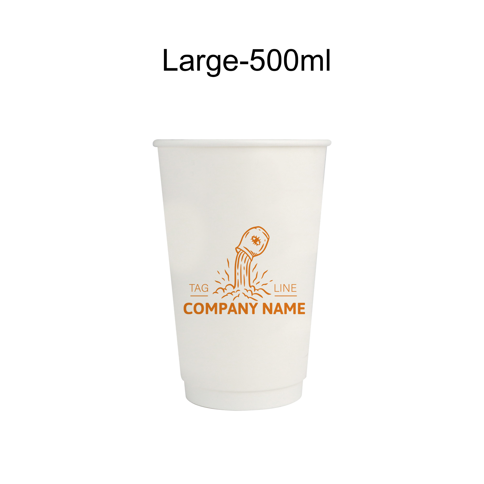 Custom Disposable Double Wall Paper Cups - Image 4