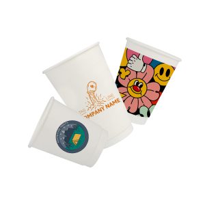 Custom Disposable Double Wall Paper Cups