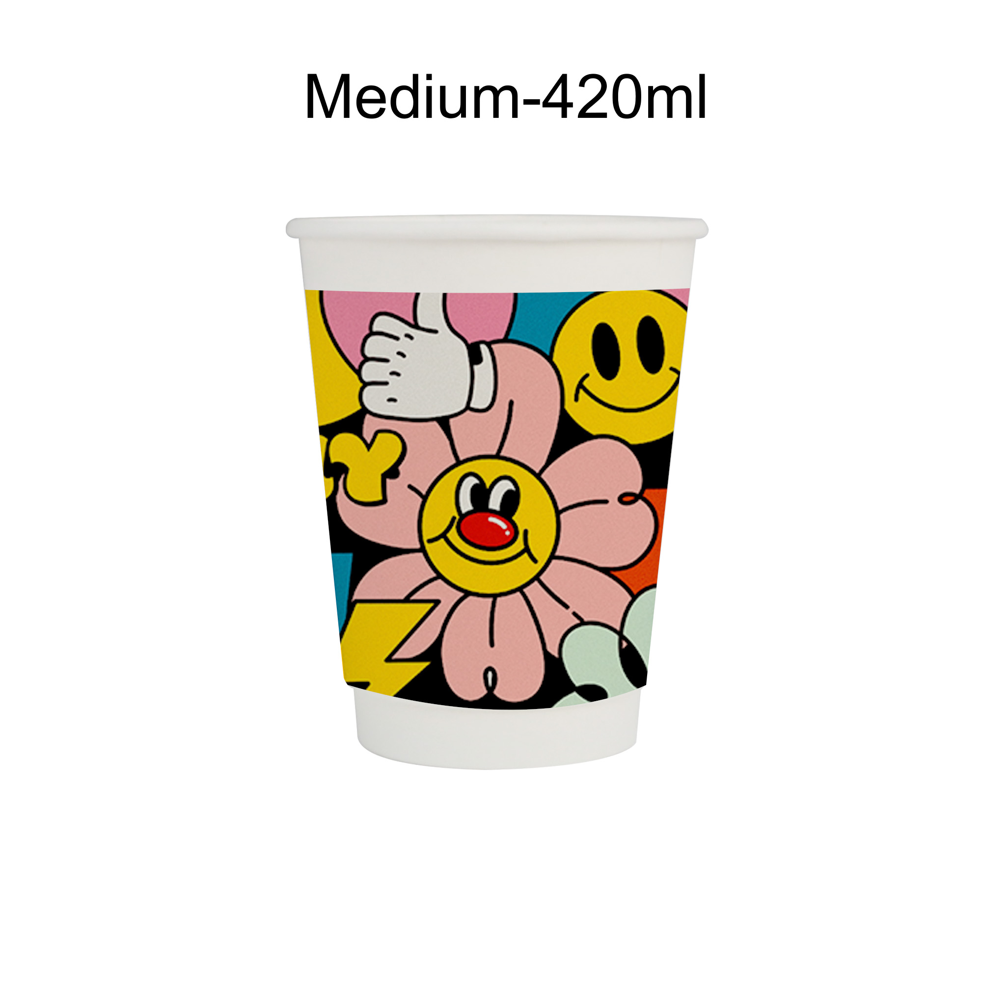 Custom Disposable Double Wall Paper Cups - Image 3