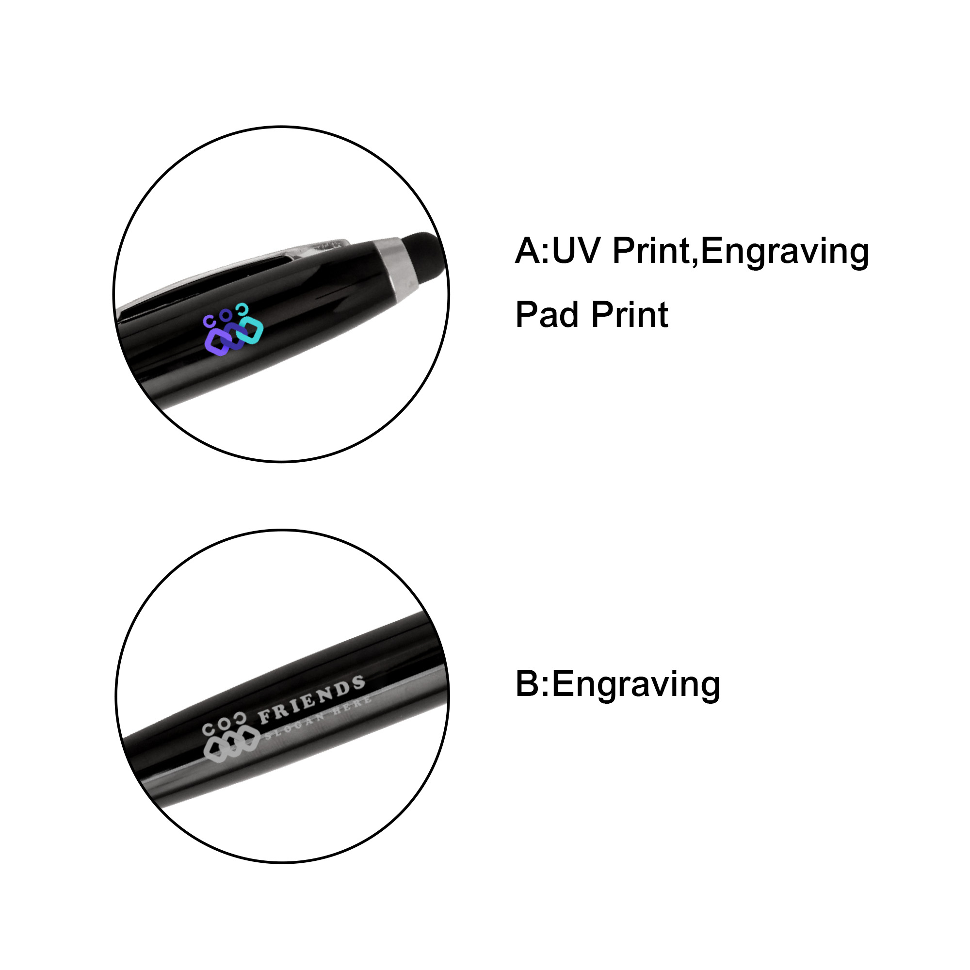 3in1 Metal Flash Drive Pen - Image 8
