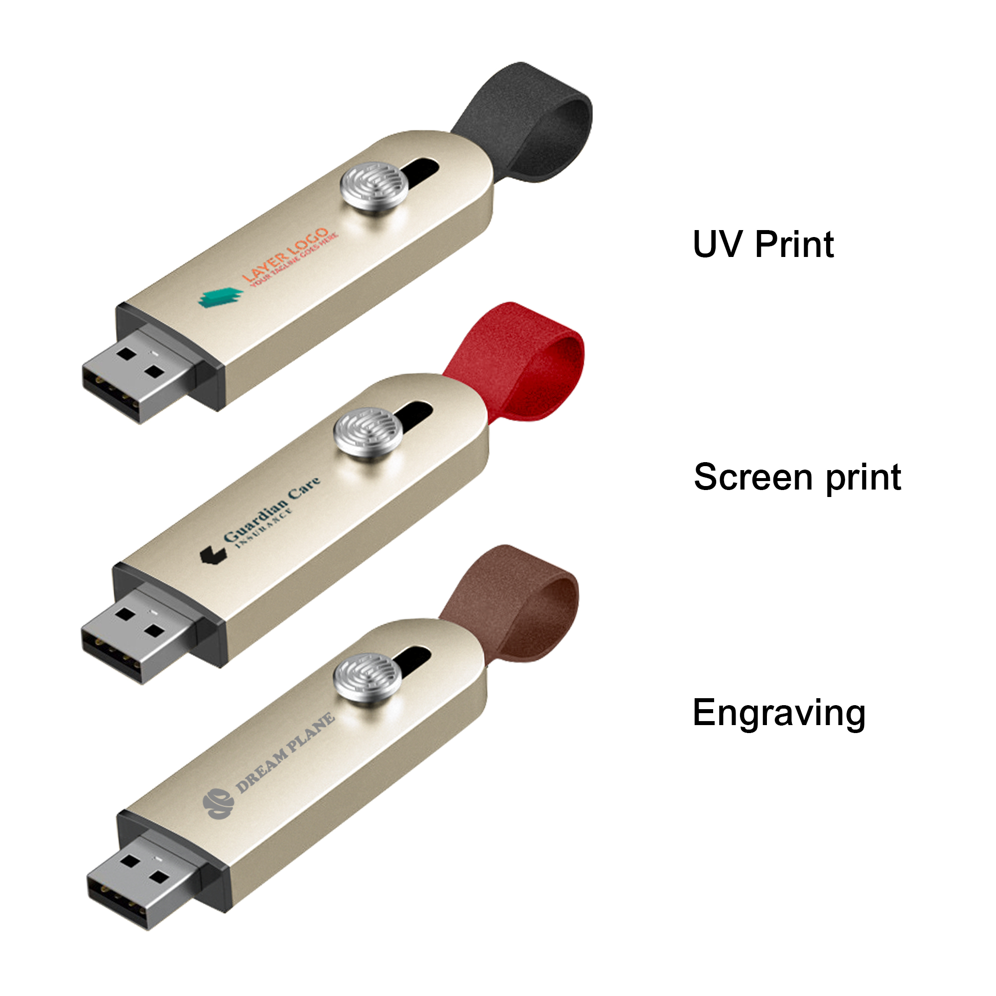 Sliding Metal Flash Drive - Image 6