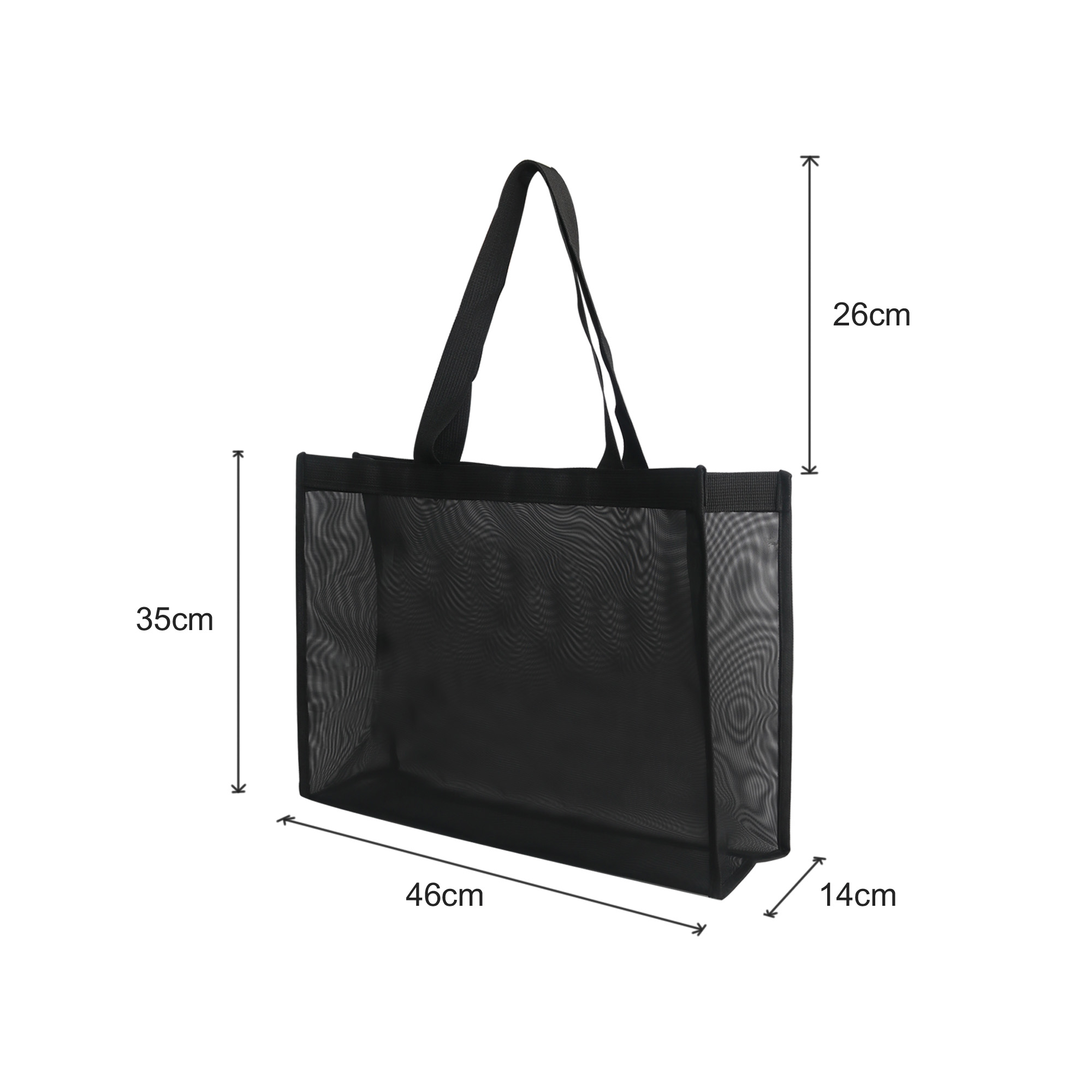 Transparent Mesh Tote Bag - Image 12